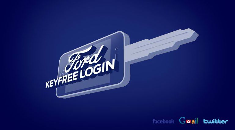 Ford keyfree login logo